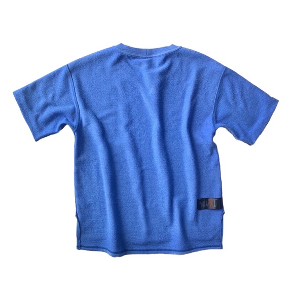 2/$50 Ivy Park Blue Sweatshirt with Roll Sleeves - Picture 5 of 10